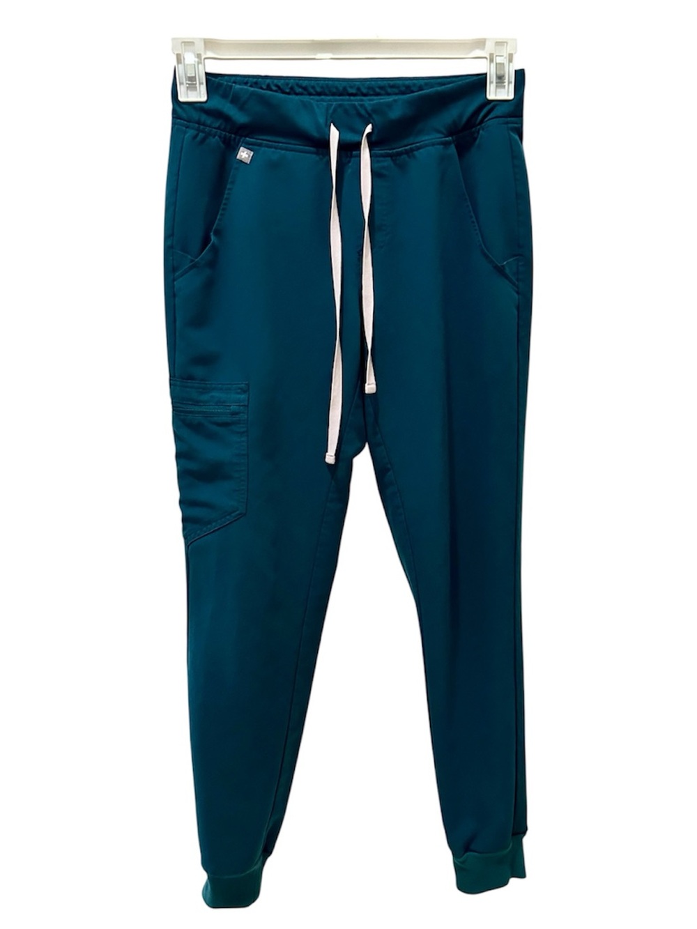 FIGS Zamora Jogger Scrub Pants Caribbean Blue size XS PO# 4235